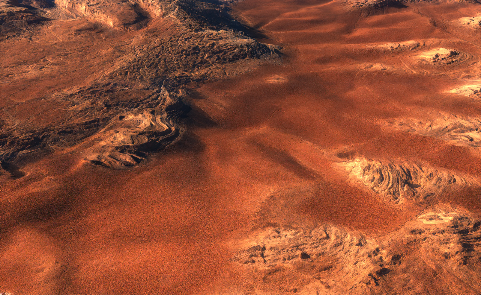 Desertic Red Rocks