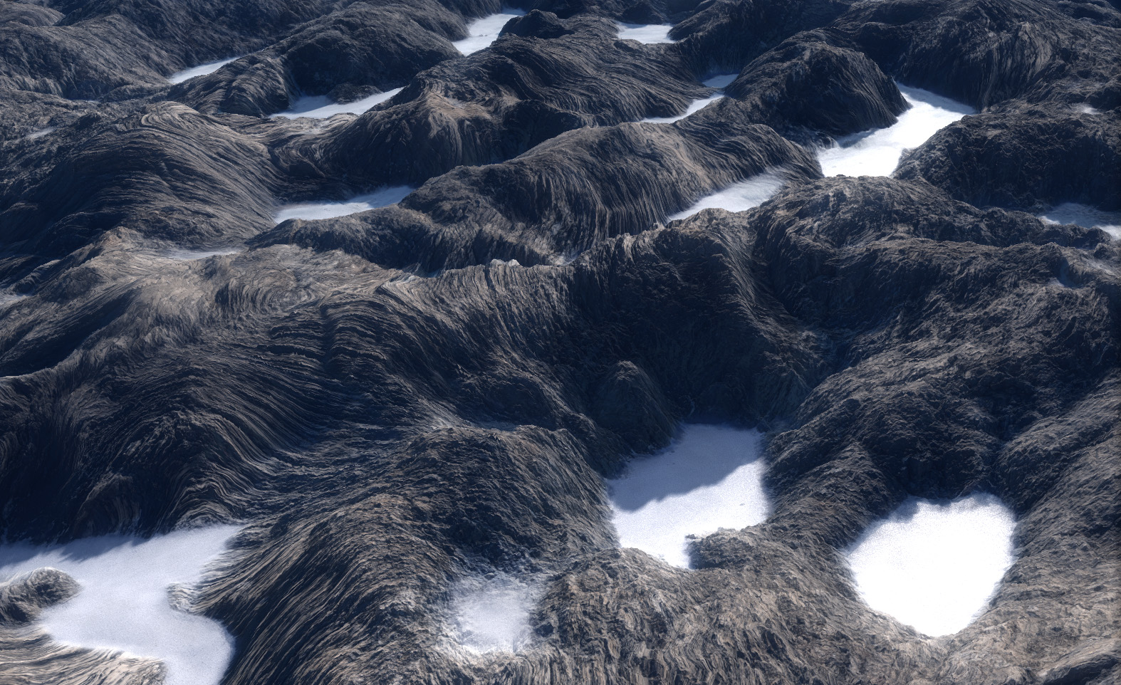 Rocks and Snow
