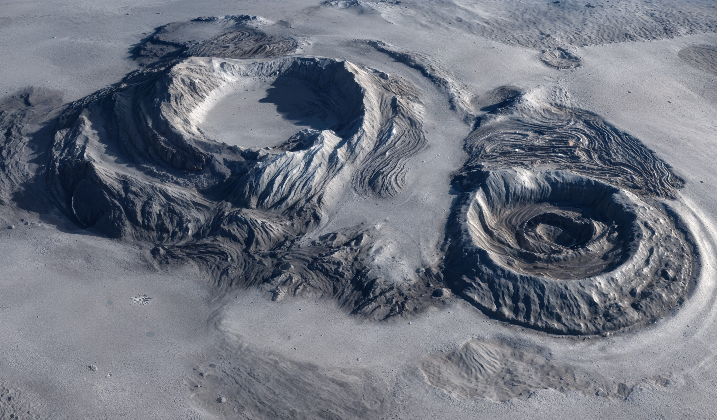 Strange Lunar Crater